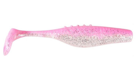 GUMA RIPPER Mamba II PRO - LIGHT ORCHID 5"/12.5cm 2szt CLEAR/PINK silver glitter DRAGON CHE-MM50D-20-311
