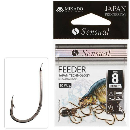 HACZYK SENSUAL - FEEDER Nr 2 BN - torebka 10szt. MIKADO HS9307F-2B
