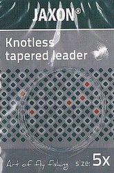 (R) BEZWĘZŁOWY PRZYPON MUCHOWY KONICZNY 270CM  0,152-0,50MM 1SZT JAXON NM-19FT5X