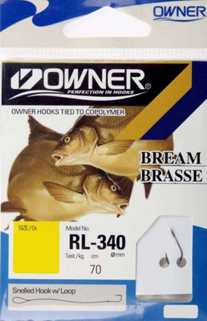 (R) HACZYKI NA LESZCZA RL340 CHINTA HAK 14 / 0,10 1X10SZT OWNER HO-RL34014