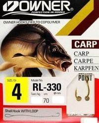 (R) HACZYKI OWNER RL330 CUT GORE 8+PRZYPON 0,16 1X9SZT HO-RL33008