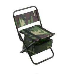 SIEDZISKO, KRZESŁO Z TORBĄ 008 / CAMOUFLAGE MIKADO IS11-008-C
