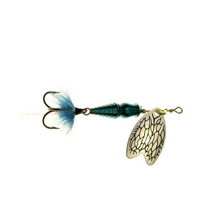 Mepps BUG IRON BLUE srebrny / niebieski nr 00