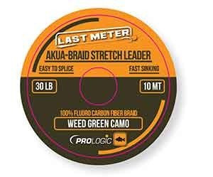 Prologic Akua-Braid Leader 10m 30lbs Camo Green (54459)