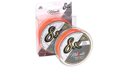 PLECIONKA NIHONTO OCTA BRAID  035 ORANGE 150M + GRATIS