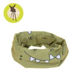 Lassig Wielofunkcyjna chusta komin Flexi Loop Crocodile olive