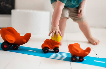 Rubbabu Wywrotka sensoryczna pomarańczowa (uzupełnienie asortymentu B – indeks 20319)