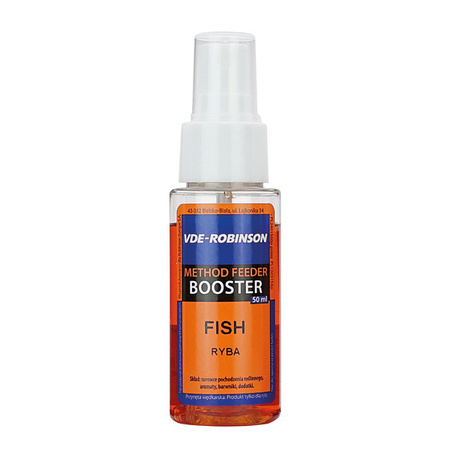 Dodatek VDE-Robinson Booster z atomizerem, ryba, 50ml VDR Team 62-D1-FIS