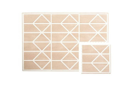 TODDLEKIND Mata do zabawy piankowa podłogowa Prettier Playmat Nordic Clay Beige