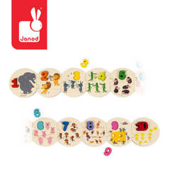 Puzzle Uczę się liczyć, Janod