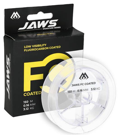 ŻYŁKA - JAWS FC COATED 0.20mm/4.45kg/150m TRANSPARENTNA - op.1szt. MIKADO ZJFC-150-020