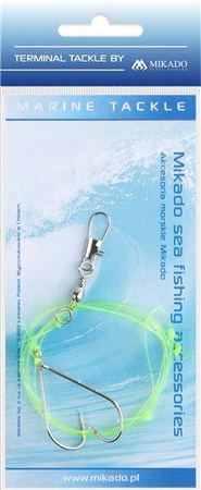 ZESTAW MORSKI - SIMPLE BOOM RIG 0.60mm - hak 1/0 MIKADO LS-B280-1/0