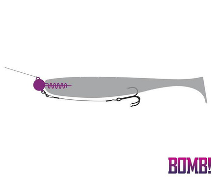 BOMB! Twisto JIGER / 3szt 5g  Delphin (669002005)