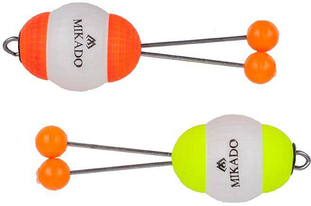 BOMBKA PODWIESZANA, SYGNALIZATOR SAMOWYPINAJĄCY (STYROPIANOWY) - CZERWONY I ŻÓŁTY rozm. L -op.10szt. MIKADO AMS02-2002-L