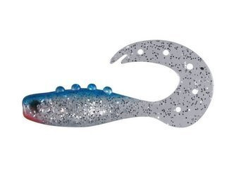 Ripper  HITMAN 5"/12,5cm 2szt./bag CLEAR/BLUE silver glitter red    DRAGON CHE-HI50S-20-341