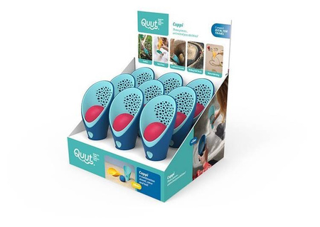 QUUT Zestaw 2 łopatek wielofunkcyjnych z piłeczką Cuppi Ocean, opakowanie zbiorcze 9 szt.