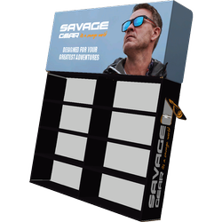 SG SUNGLASSES CARDBOARD DISPLAY W320XH360MM Savage Gear (74547)