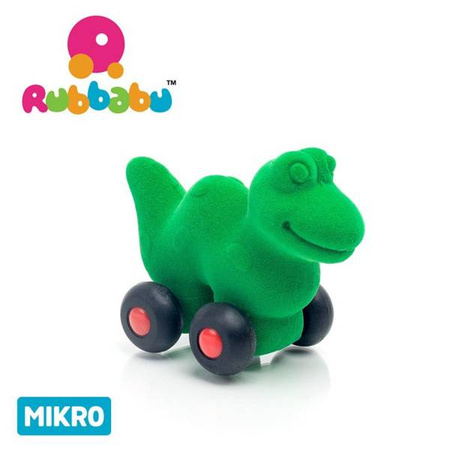 Rubbabu Zestaw 8 sensorycznych zwierzątek - pojazdów mikro (opakowanie zbiorcze 8 szt.)