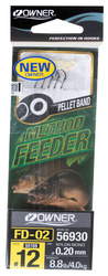 (R) PRZYPON OWNER METHOD FEEDER FD-02 HACZYK 12+PRZYPON 0,20 MM 1X6SZT HO-FD0212