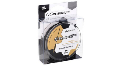 ŻYŁKA - SENSUAL N.G. MATCH 0.14mm/3.5kg/150m - CZARNA - op.1szp. MIKADO ZSN600-150-014
