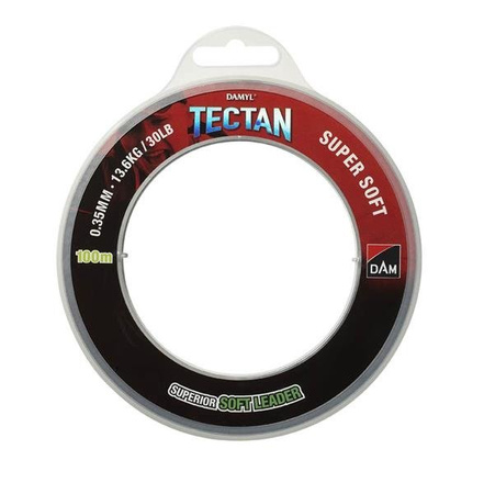 DAM DAMYL TECTAN SUPERIOR SOFT LEADER 100M / 0.35MM / 13.6KG DAM 66196