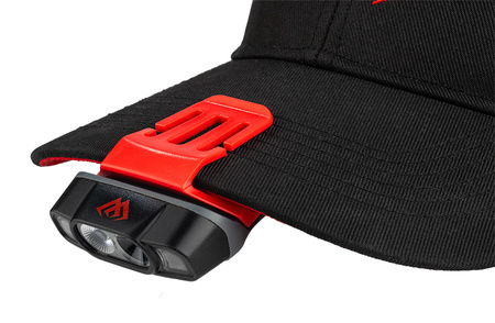 LATARKA - Z KLIPSEM UNIWERSALNYM - 260 LUM + CZUJNIK RUCHU - op.1szt. MIKADO AML01-2214