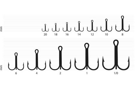 KAMATSU KOTWICE K-085 ROUND BENT TREBLE 1/0BLN OP.5SZT KAMATSU 517300311