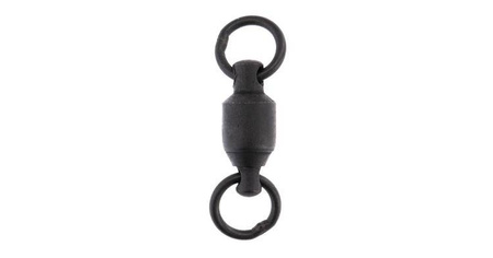 KRĘTLIK ŁOŻYSKOWANY Z PEŁNYM KÓŁKIEM ŁĄCZN. - BLACK MATT - Nr. 6 - op.5szt. MIKADO AMA-C4001-6