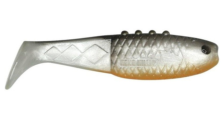 V-LURES Reno Killer 3"/7.5cm 4szt./bag PEARL/BLACK orange DRAGON CHE-RN30S-01-120