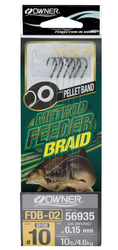 (R) PRZYPON OWNER METHOD FEEDER FDB-02 HACZYK 10+PLECIONKA 0,15 MM 1X6SZT HO-FDB0210