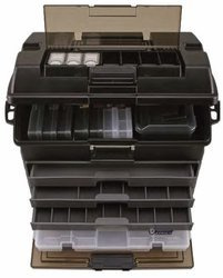 Skrzynia VERSUS na pudła przynętowe i akcesoria 542x300x397 mm gun smoke 4 szuflady DRAGON JME-VS-8050