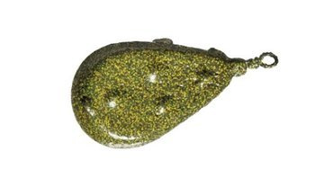 CIĘŻAREK SPIKED FLAT PEAR ZIELONY CAMOU 70g OP.2SZT PRO CARP KONGER 665005070