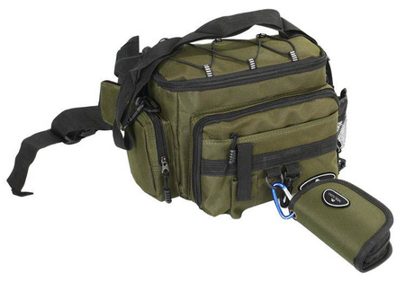 TORBA WĘDKARSKA MAŁA / ZIELONY (29x15x20cm)