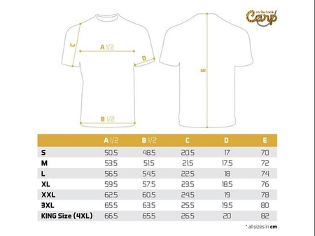 Koszulka Delphin CARP on the hook! L Delphin (101003630)