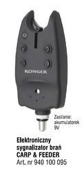 ELEKTRONICZNY SYGNALIZATOR BRAŃ CARP & FEEDER KONGER 940100095