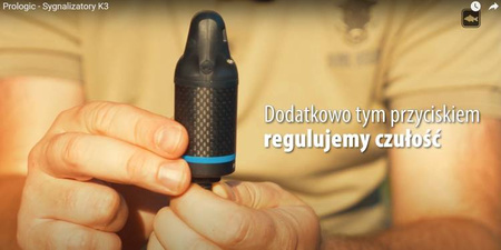 Zestaw centralka i  Elektroniczny Sygnalizator Brań Prologic K3 Bite Alarm Set 3+1 (62040)