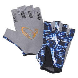 MARINE HALF GLOVE M SEA BLUE Savage Gear (76480)