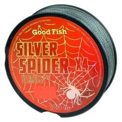 Plecionka GoodFish Silver Spider 0.12mm, 100m GoodFish A-56-SS-012