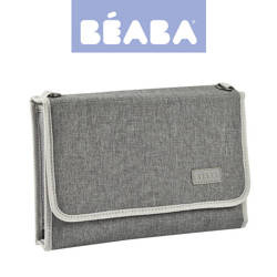 Beaba Przewijak podróżny z etui na akcesoria Heather Grey