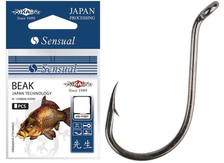 HACZYK SENSUAL - BEAK Nr. 2/0 BN - torebka 5szt MIKADO HS11007-2/0-BN