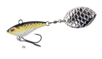 WOBLER Z OBROTOWYM WIRUJĄCYM OGONKIEM PRZYNĘTA - M-TAIL 6g/OLIVE - op.1szt. MIKADO PMMT-6-OL