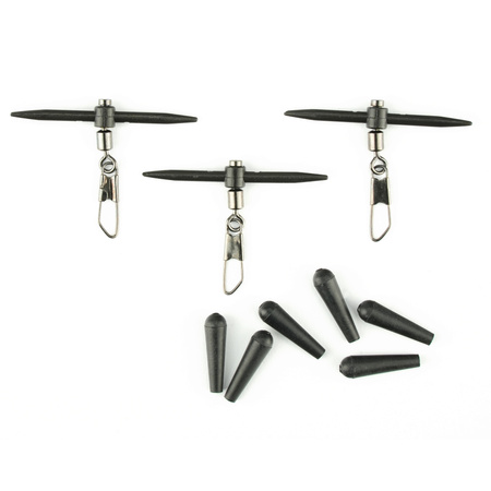 Adaptery do montażu spławika VDE-Robinson, 3szt(opak.zb.10) VDR Team 67-AD-001