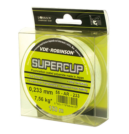 Żyłka Robinson Supercup 0.190mm, 150m Robinson 55-AR-190