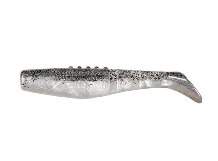 Ripper  Phantail PRO 3"/7,5cm 4szt./bag PEARL/CLEAR black glitter BOX    DRAGON CHE-PT30D-01-950
