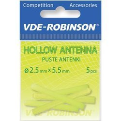 Antenki do spławików 1,5x5,5mm, żółte, 5szt. VDR Team 67-A0-A11Y