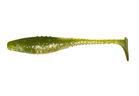 Ripper Belly Fish PRO 2"/5cm 5szt./bag CLEAR/OLIVE gold/silver glitter BOX DRAGON CHE-BF20D-20-209