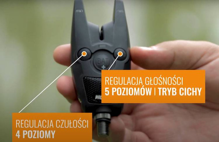 Zestaw Sygnalizatorów Prologic BAT+ Bite Alarm Blue Set 3+1 (57079)