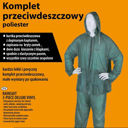 Komplet przeciwdeszczowy Good Fish (kurtka+spodnie) GoodFish A-69-KP-002-L