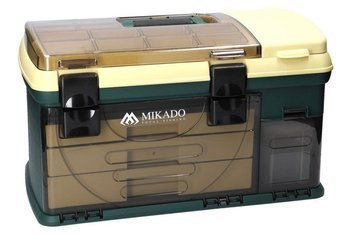 SKRZYNKA WĘDKARSKA NA AKCESORIA - S001 (55cm x 30cm x 28cm) MIKADO UACH-S001