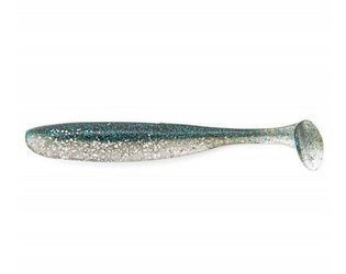 GUMA, RIPPER KEITECH EASY SHINER 4'' 10.2CM - #431 Silver Shiner 1szt. (na sandacza, okonia)